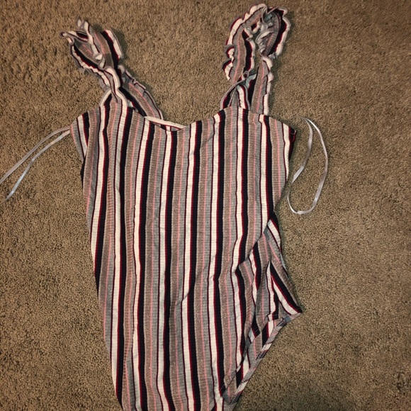 Striped bodysuit - Picture 1 of 1